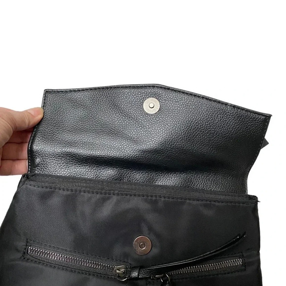 Botkier New York Mini Trigger Backpack Black Nylon NWT Convertible Designer Bag - Picture 12 of 16